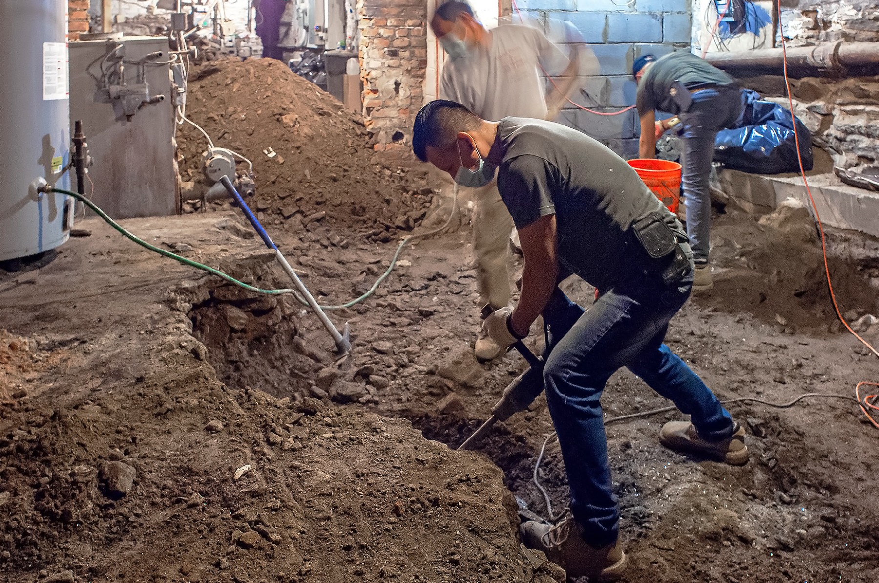 Conversion of an Unfinished Basement, NYC 10065