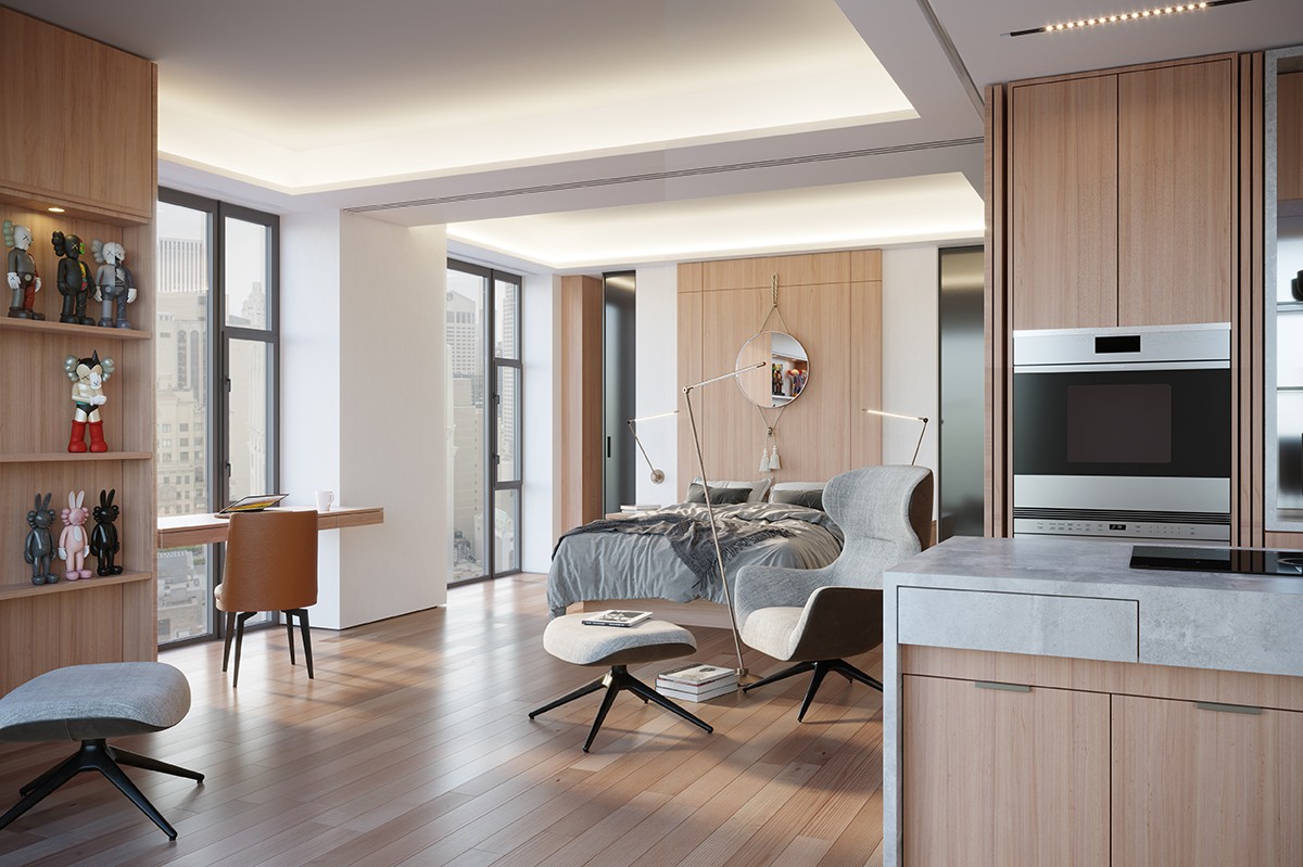 Central Park South Apartment, NY 10019